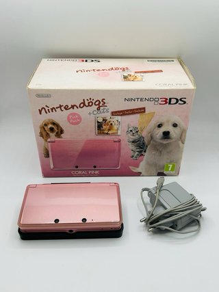 Nintendo 3DS Coral Pink Completo Scatola Testata