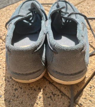 Nauticos ante azul UGG suela Vibram