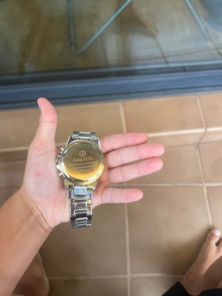 Reloj GOLDUS esfera blanca y correa metal