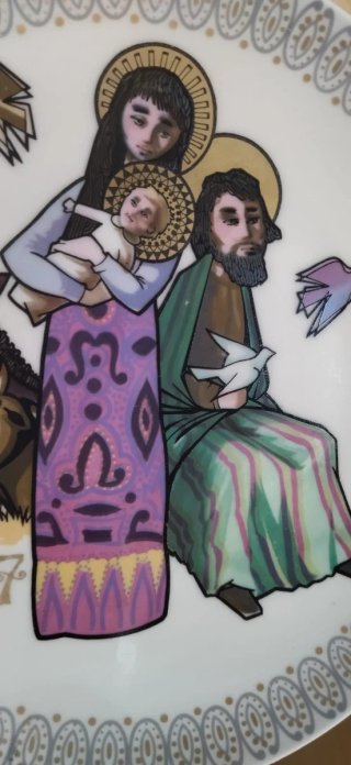 Plato Cerámica Santa Clara 1967