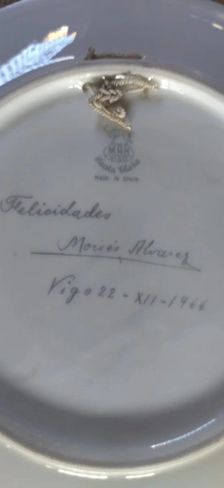 Plato Cerámica Santa Clara 1967