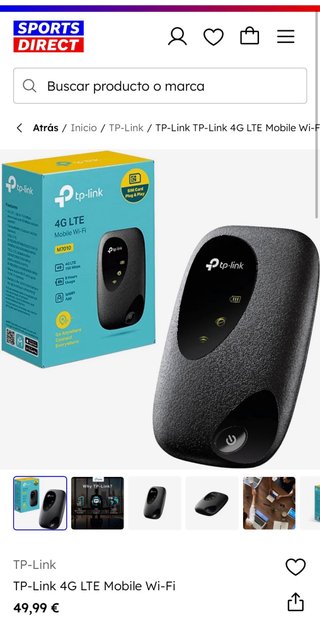 TP-Link M7010 4G LTE Mobile Wi-Fi