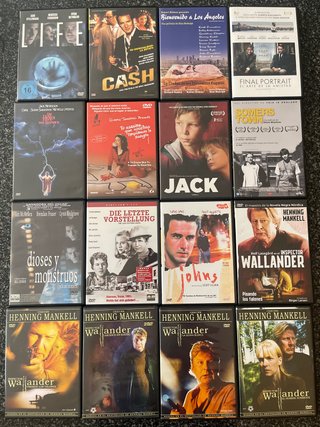 Lote 16 Películas DVD Crime/Suspense(A32)