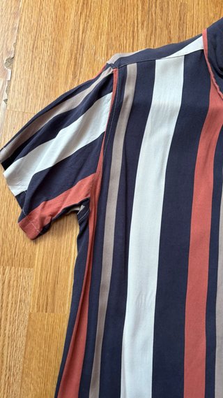 Camisa Bershka rayas manga corta