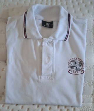 Polo manga corta uniforme Dominicas Talla 12