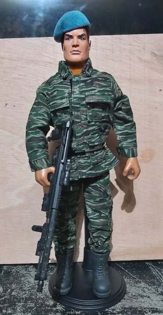 Muñeco Action Man militar camuflaje