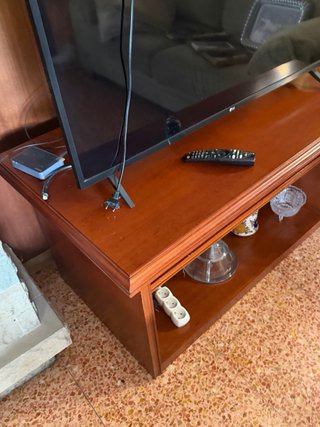 Mueble TV Aparador Madera Maciza Clásico