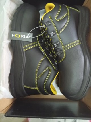 Botas de trabajo Forli negras y amarillas