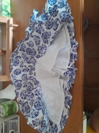 Falda caracolas talla 9-10