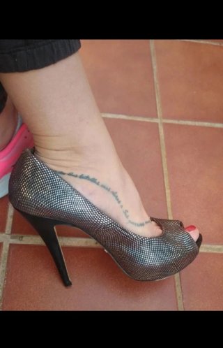 Tacones Menbur Irisados Talla 40
