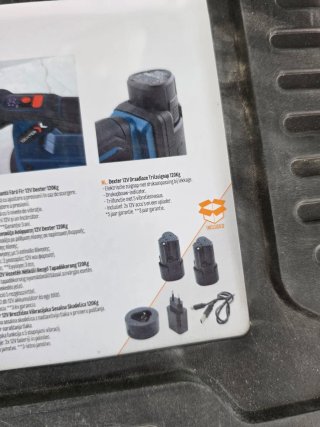 Ventosa DEXTER 120kg 12V + 2 baterías