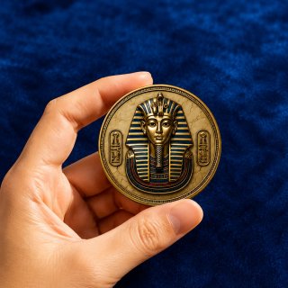 Moneda Antiguo Egipto Faraón