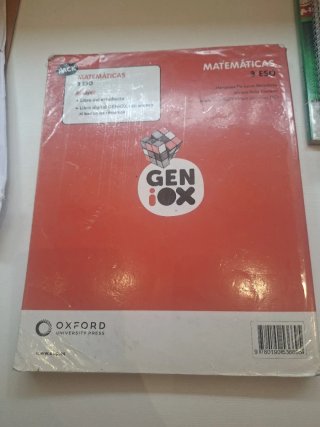 Matemáticas 3 ESO : Geniox