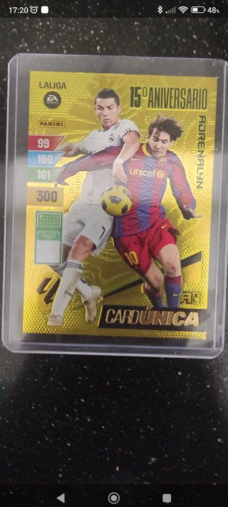 Lote 2 Cartas Únicas Aniversario Adrenalyn