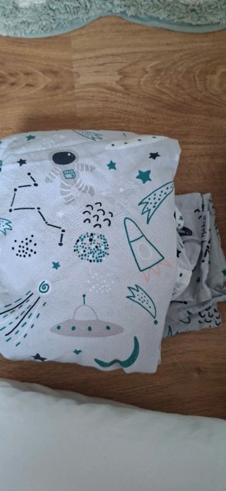 Funda + nórdico y bajera Flyideas pata minicuna