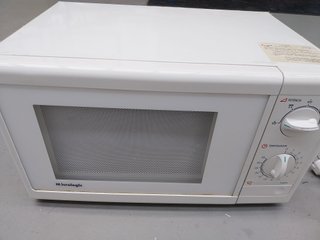 MICROONDAS BLANCO METÁLICO 1200W