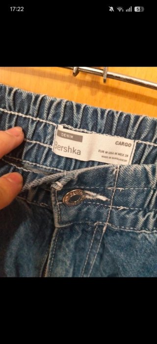 Pantalón ancho vaquero