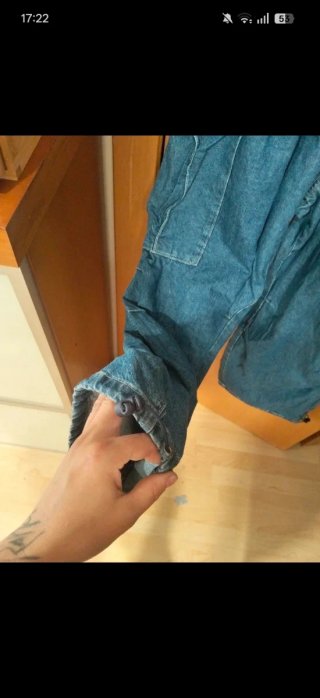 Pantalón ancho vaquero