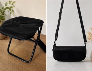 Silla Plegable 2 en 1 Bolso