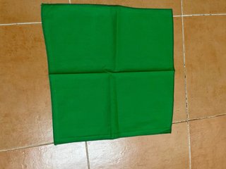 Juego mantel y servilletas verde