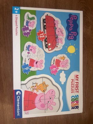 Lote 4 juegos educativos Disney y Peppa Pig