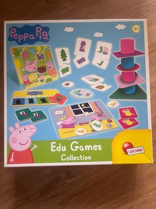 Lote 4 juegos educativos Disney y Peppa Pig