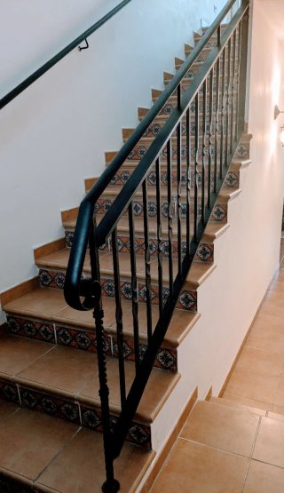 Barandilla de Hierro Forjado Ornamentada