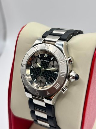 Cartier 21 Chronoscaph 32mm Ref:2996