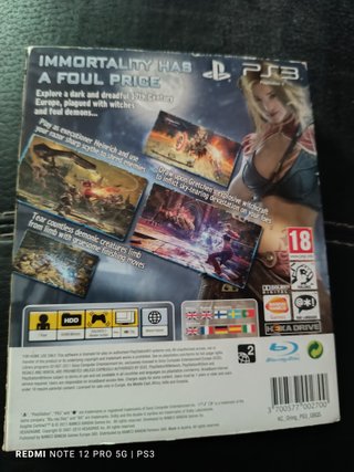 Knight's Contract PS3 con slipcover