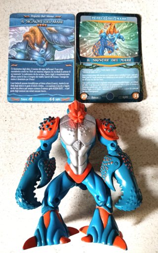 Gormiti Atomic Carrapax Magnético + 2 Cartas Gig