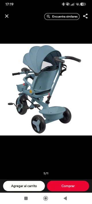 Triciclo para bebés desde 10 meses