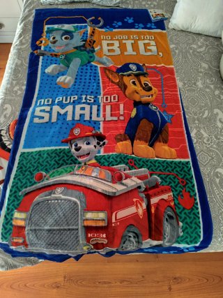 Toallas Playa Cars y Patrulla Canina