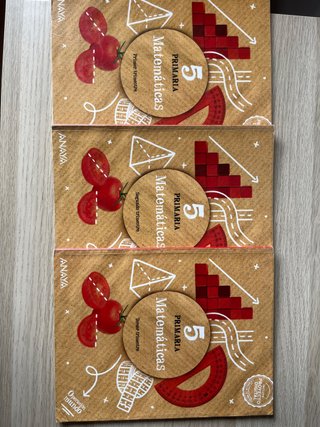 Libros matemáticas 5 primaria