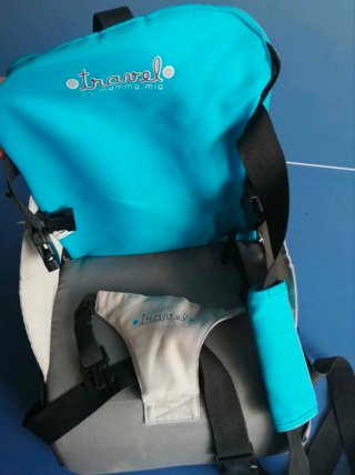 Sillón plegable para utilizar como trona