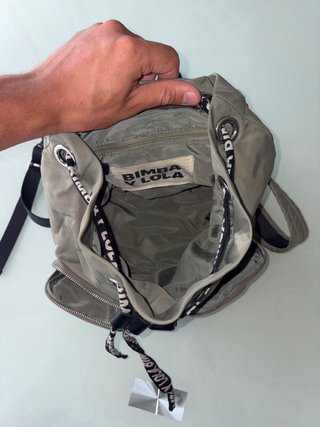Bolso BIMBA Y LOLA Negro Verde Oliva