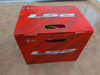 Casco LS2 FF800 Storm II + visor solar + Pinlock