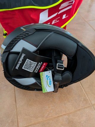 Casco LS2 FF800 Storm II + visor solar + Pinlock