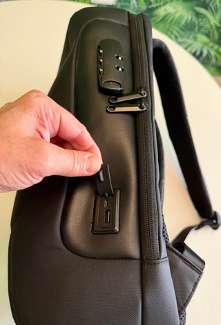 Mochila Negra Portátil