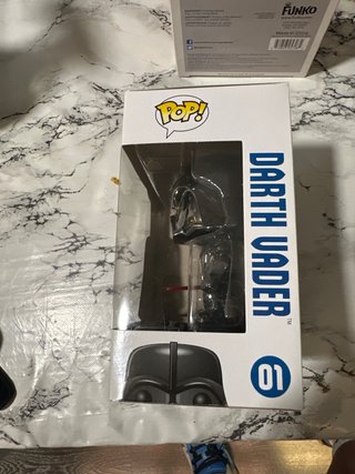Funko Pop Darth Vader Cromo Metálico