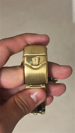 Reloj Festina Cronógrafo Dorado y Azul