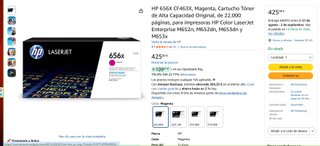 Tóner Original HP CF463XC Magenta (Alta Capacidad)