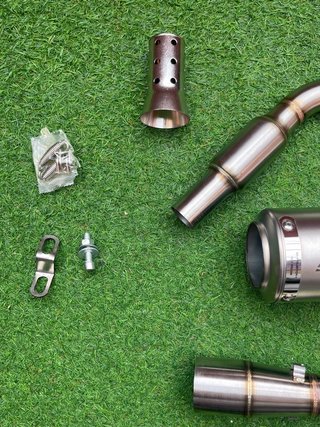 Tubo Escape Completo Yamaha MT 125 XSR y YZF R125