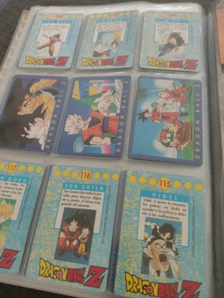 Álbum Cartas Dragon Ball Z Panini