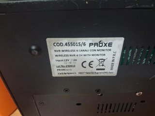Videosorveglianza Proxe Wireless 3 Cam + NVR