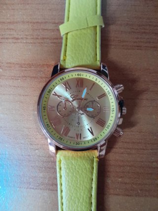 Orologio  donna oro e giallo