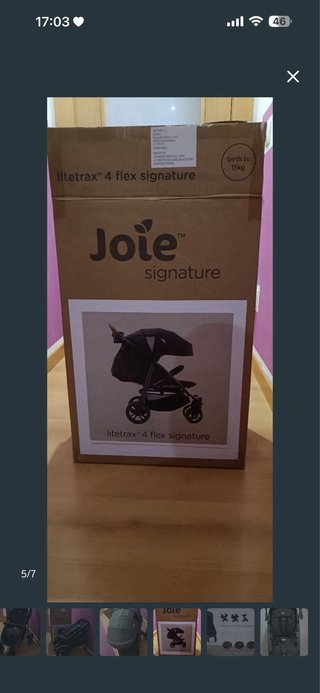 Silla de paseo Joie Signature litetrax 4 flex