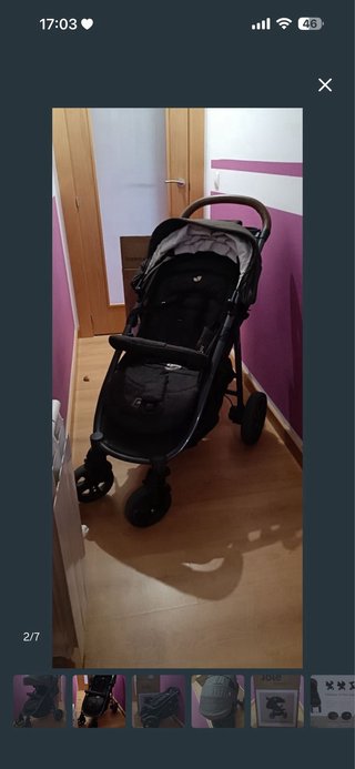 Silla de paseo Joie Signature litetrax 4 flex
