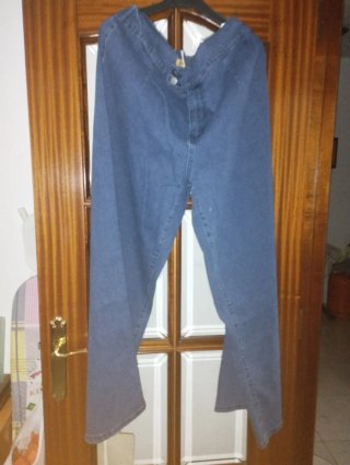 Pantalones vaqueros mujer 4XL holgados