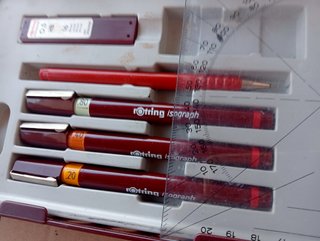 Estilógrafos Rotring College Set