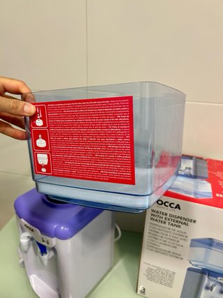 A ESTRENAR. Dispensador de agua JOCCA
